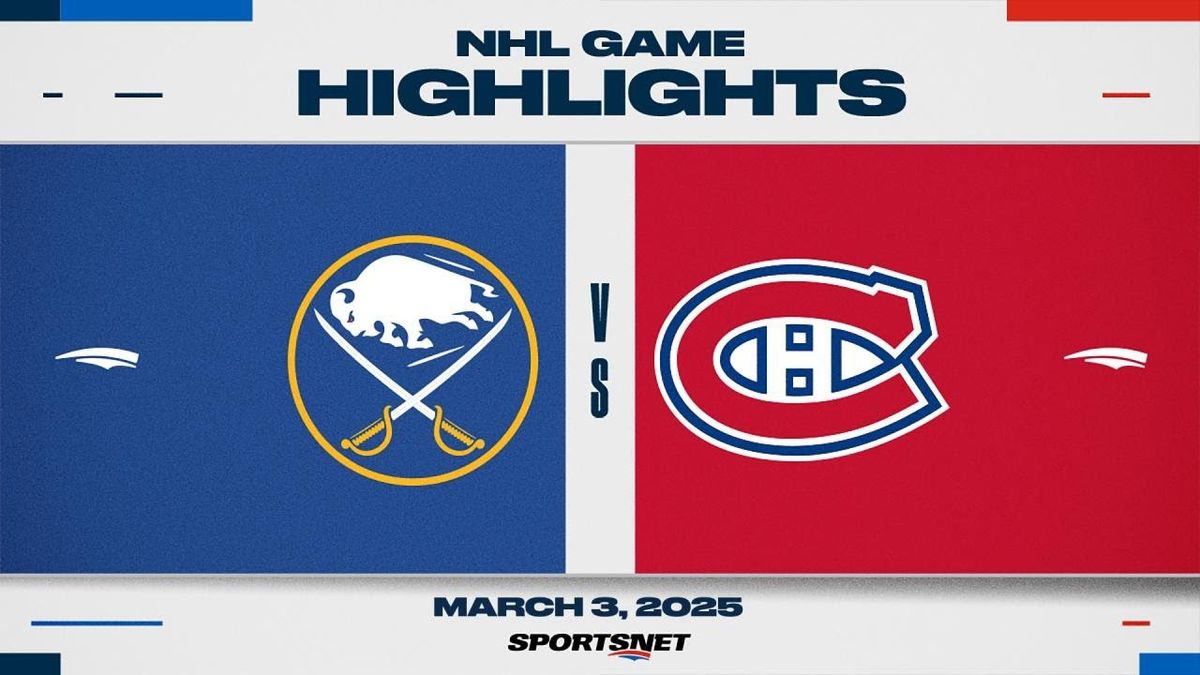 Montreal Canadiens vs. Buffalo Sabres