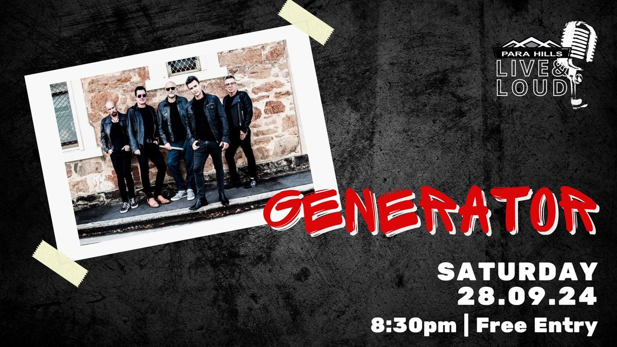 Generator Live at The Club