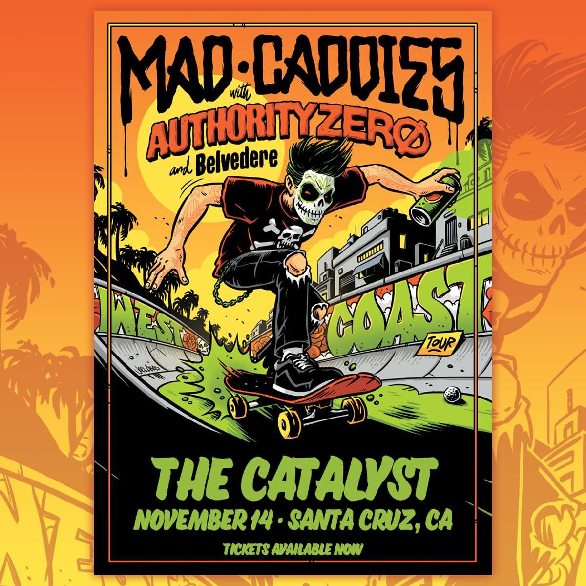 Mad Caddies Live at The Catalyst, Santa Cruz