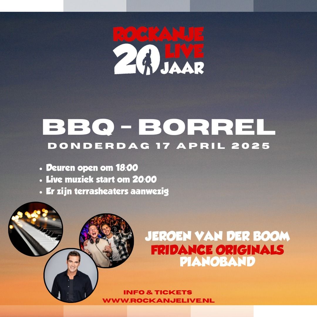 Rockanje Live 2025 BBQ-BORREL DONDERDAG