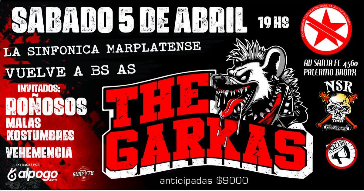 SAB 5\/4 \u2022 The Garkas en Sal\u00f3n Pueyrred\u00f3n!