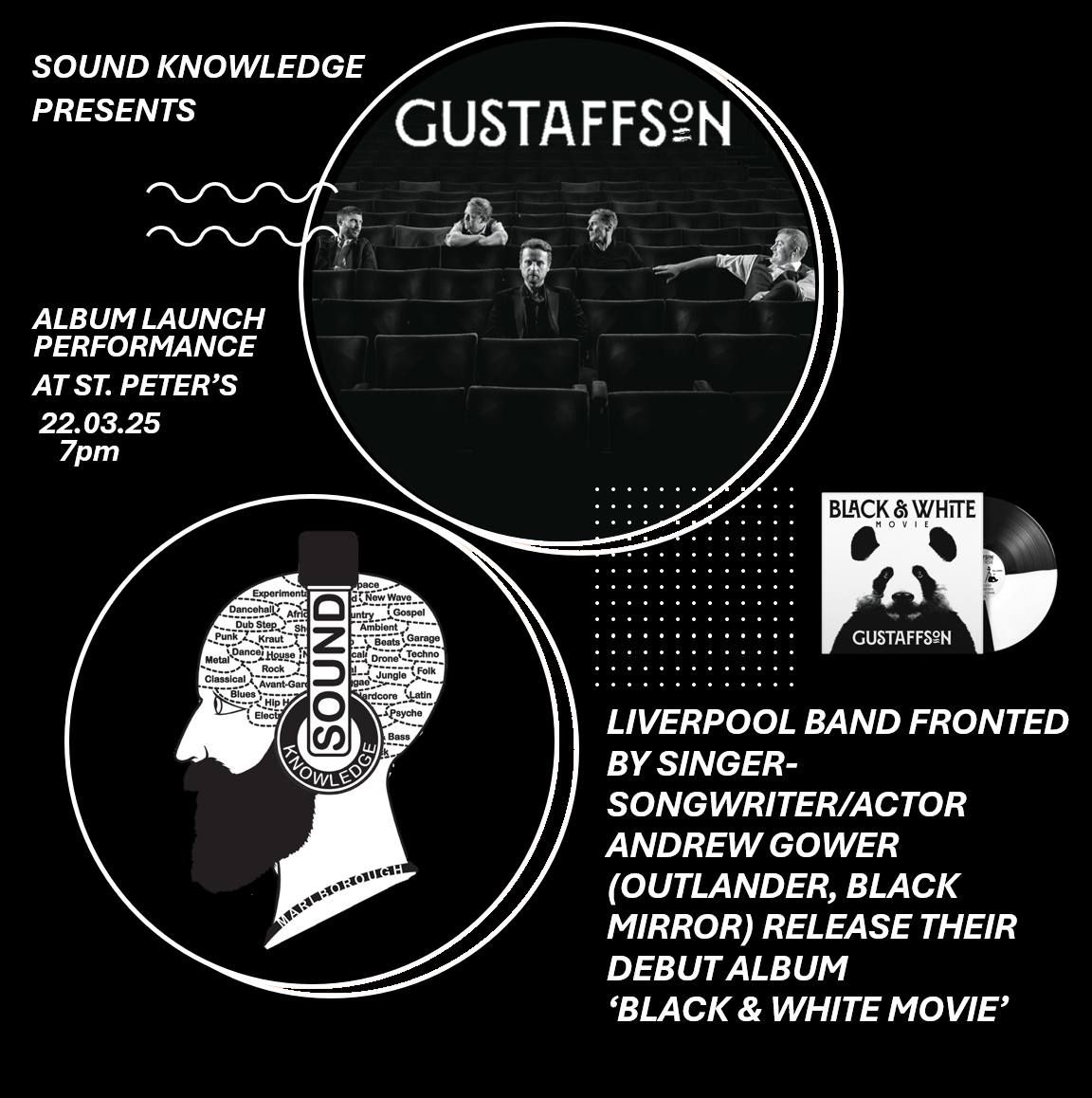 Gustaffson - Album Launch - Free Event