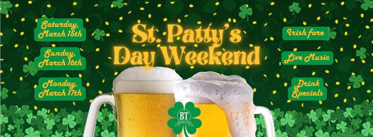 St. Patty's Day Weekend Extravaganza \ud83c\udf89\ud83c\udf40\ud83c\uddee\ud83c\uddea\ud83c\udf7a