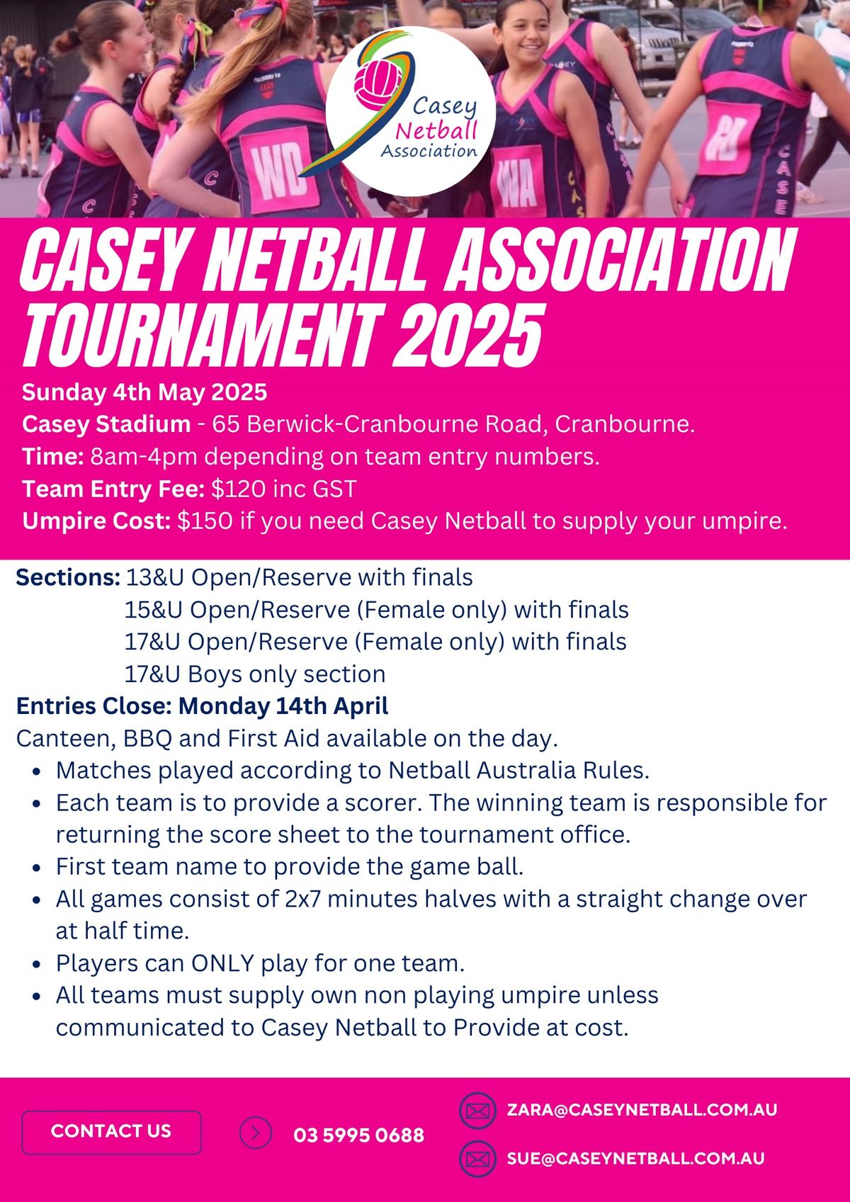 2025 Casey NA ASSOCIATION TOURNAMENT 