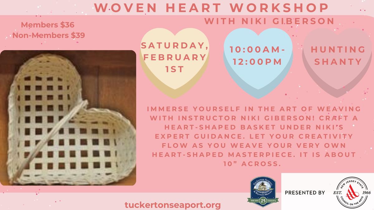 Woven Heart Workshop with Niki Giberson