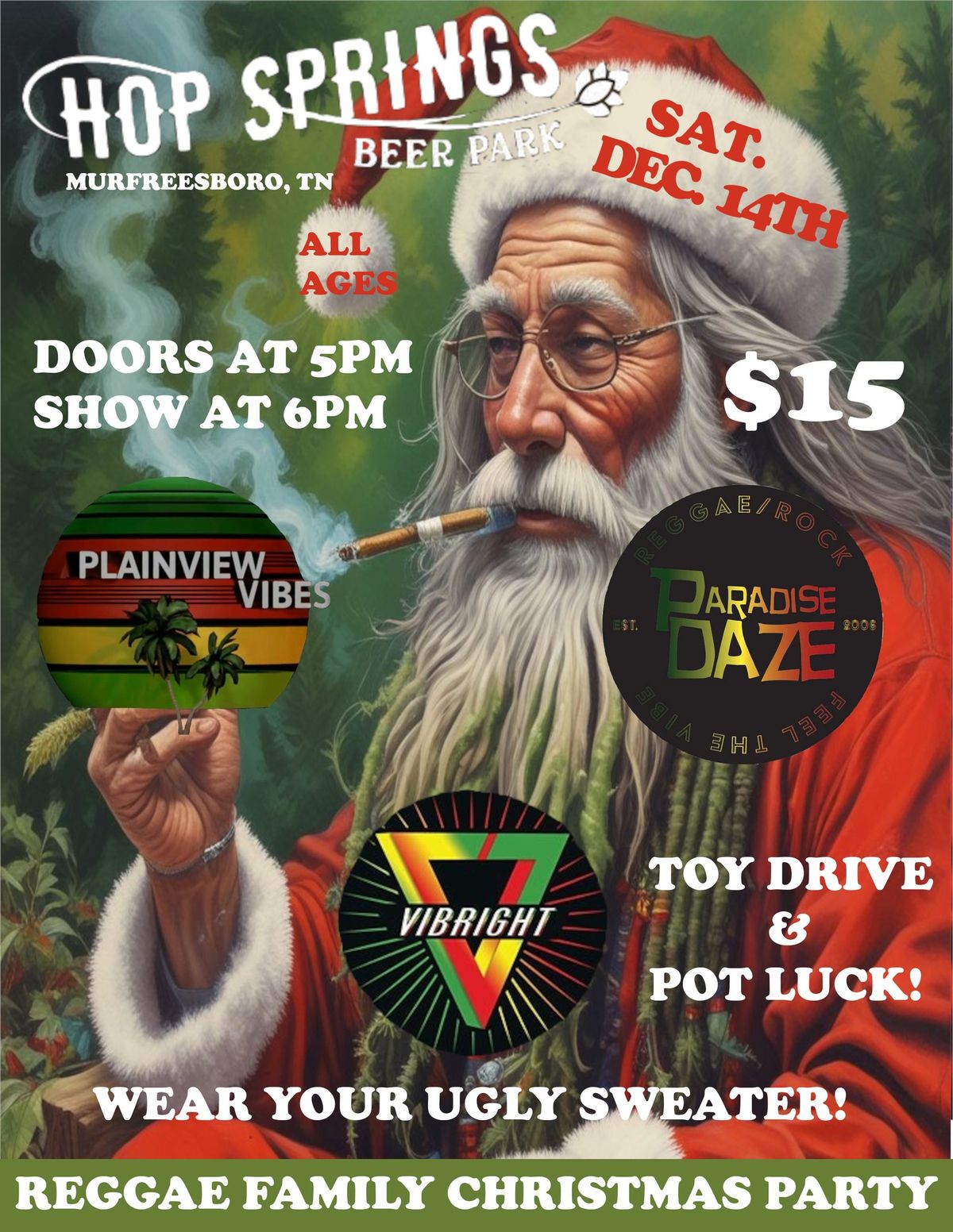 Reggae Family Christmas Party