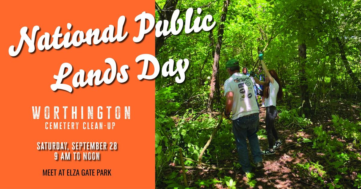 National Public Lands Day - Saturday, September 28 