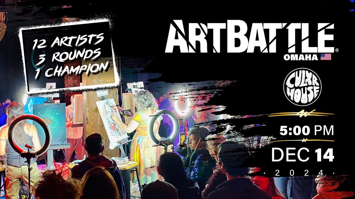 Art Battle Omaha - December 14, 2024