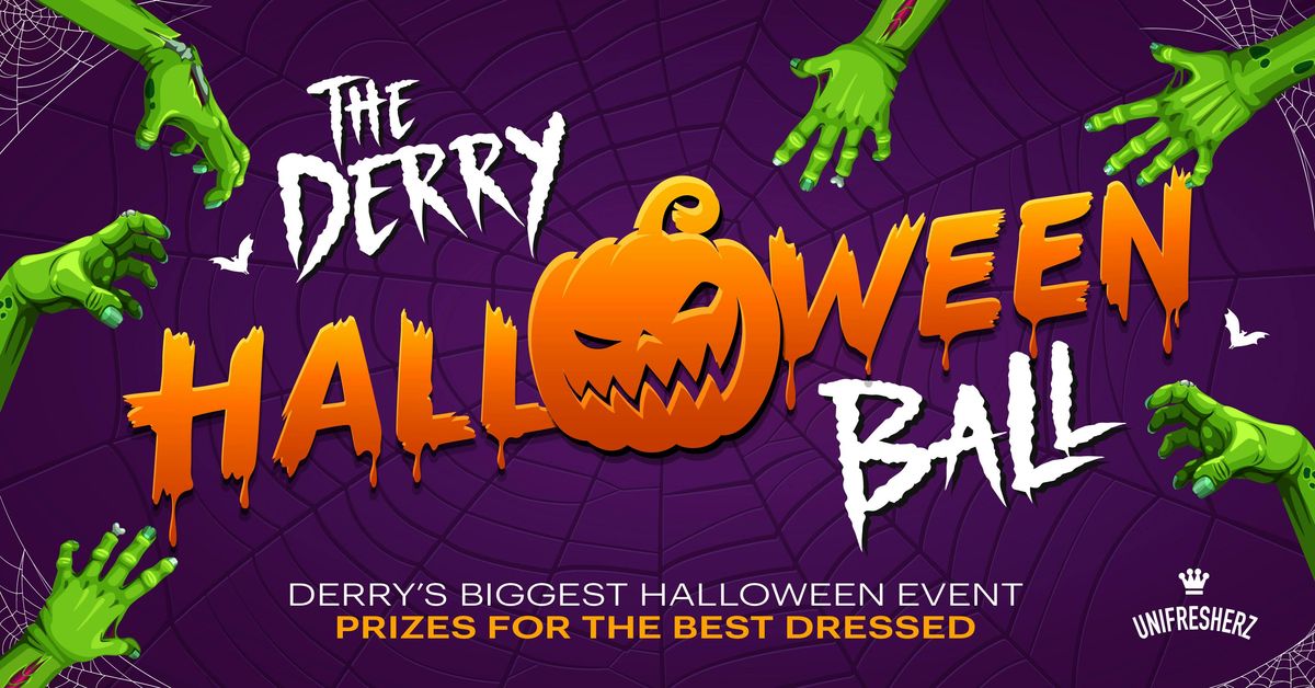 The Official Derry Halloween Ball 2025 - Preregister for tickets
