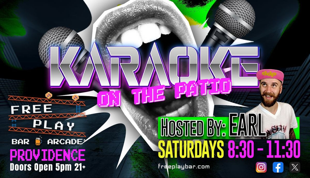 Karaoke Time every Saturday night @ Freeplay Providence!