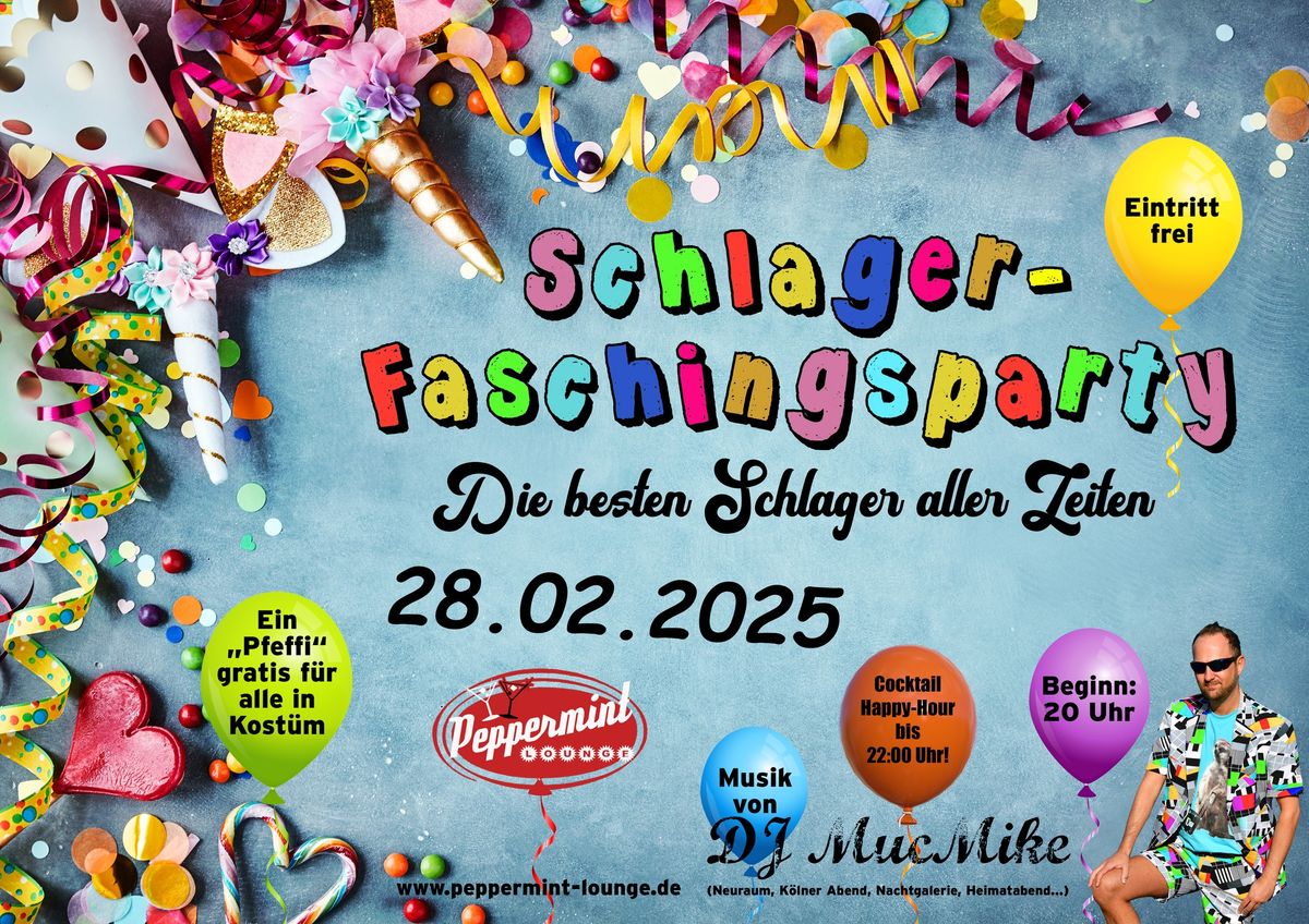 Schlager Faschingsparty