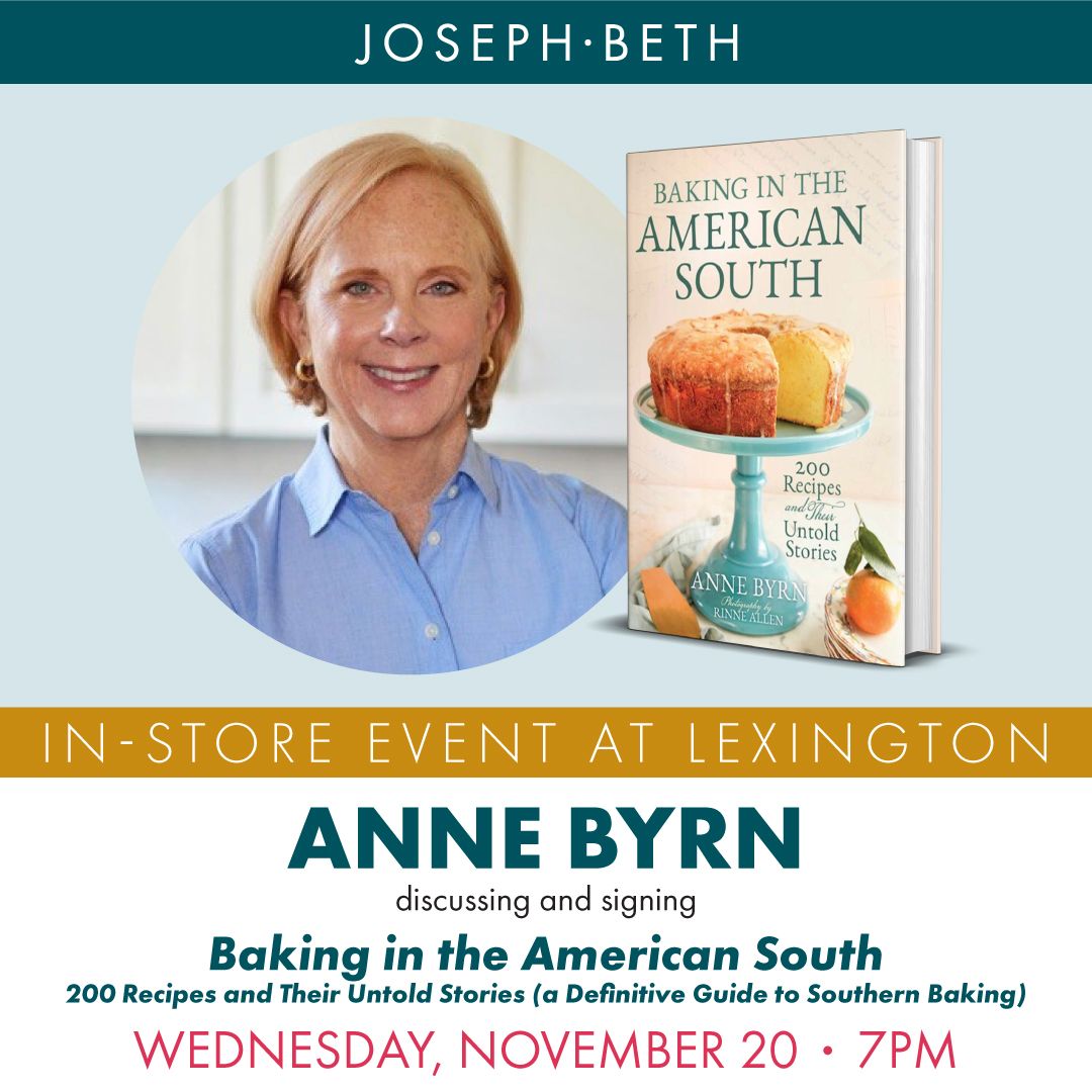 Anne Byrn discussing and signing Baking in the American South