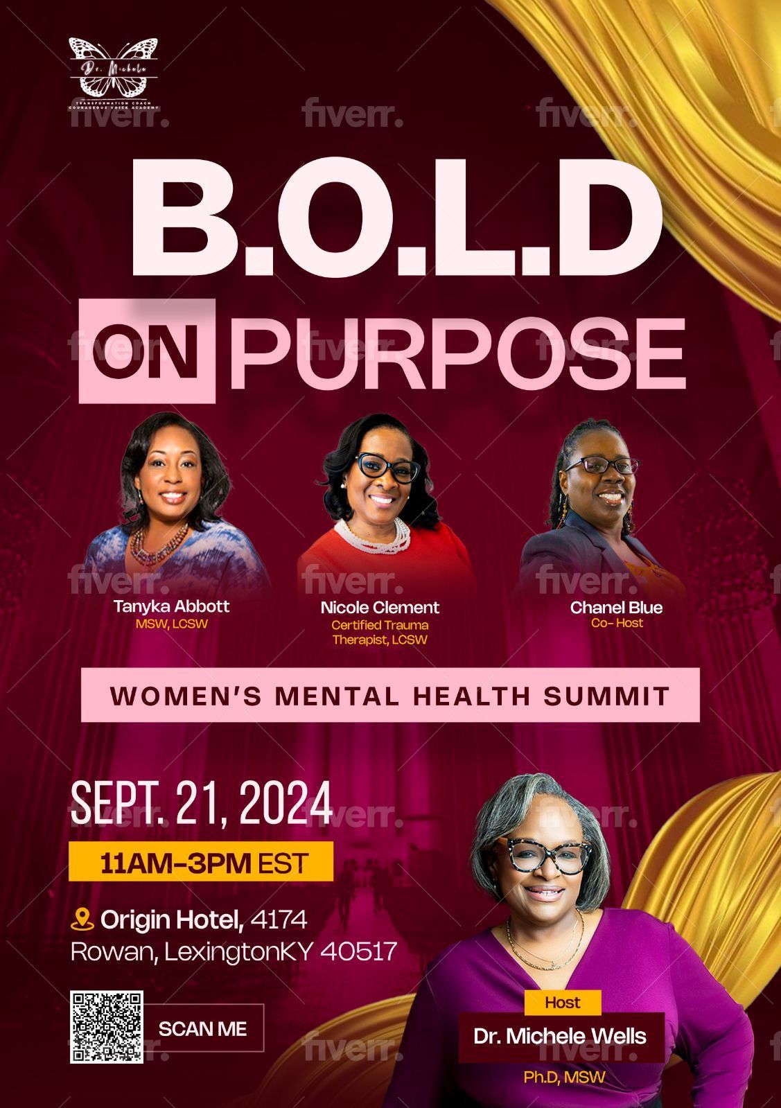 Bold On Purpose: Women\u2019s Mental Health Summit