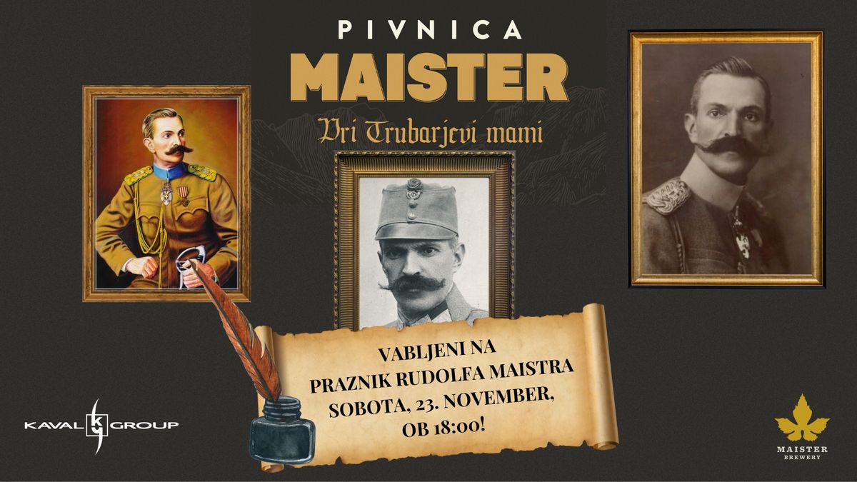 Dan Rudolfa Maistra v Pivnici Maister