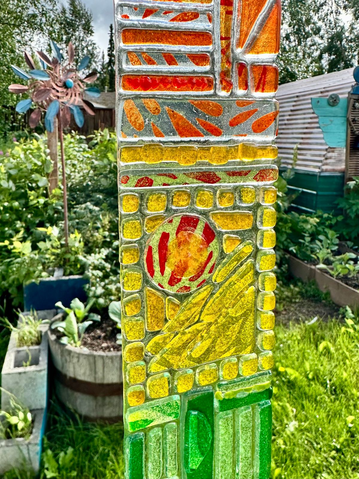 Fused Glass Rainbow Suncatcher Workshop