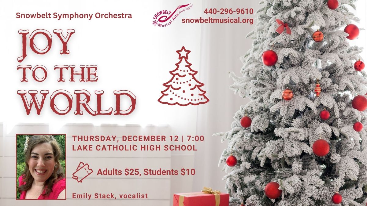 Snowbelt Symphony: Joy to the World