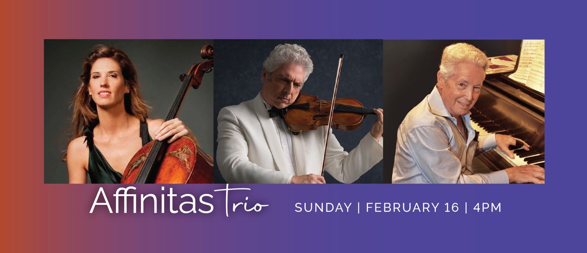 Affinitas Trio with Wendy Sutter, Gary Levinson & Paul Posnak