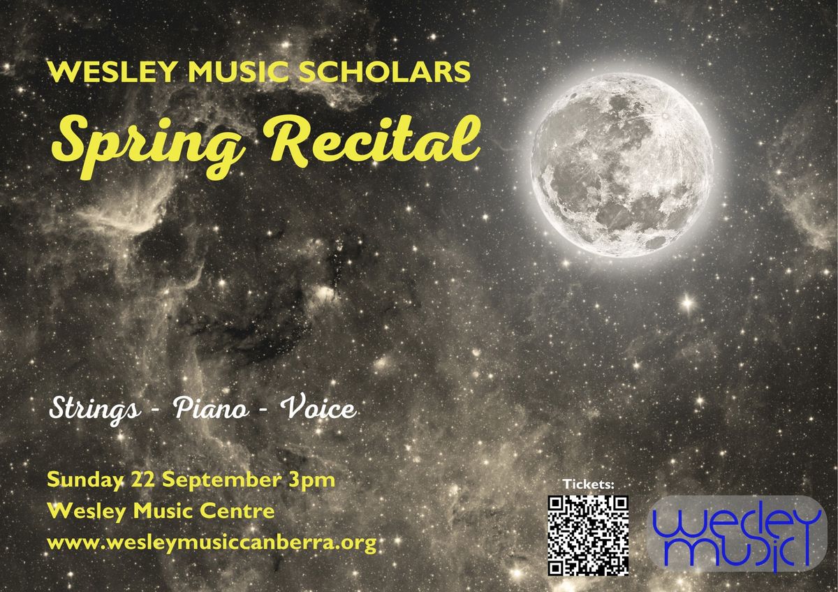 Wesley Music Scholars Spring Recital