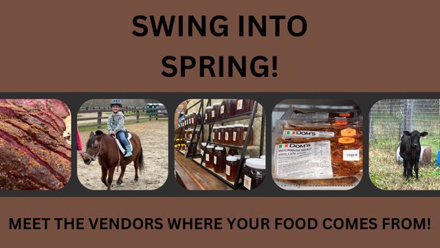 Swing into Spring-Vendors, Pony Rides, Band and more! 