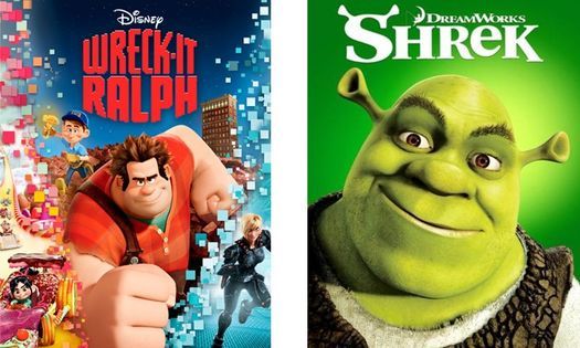 Wreck It Ralph Vs Shrek
