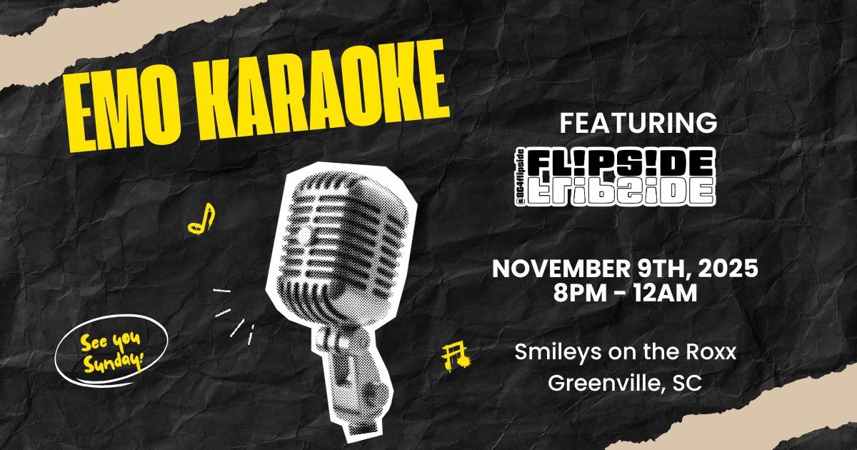 Flipside HOSTS Live Band Karaoke: EMO EDITION