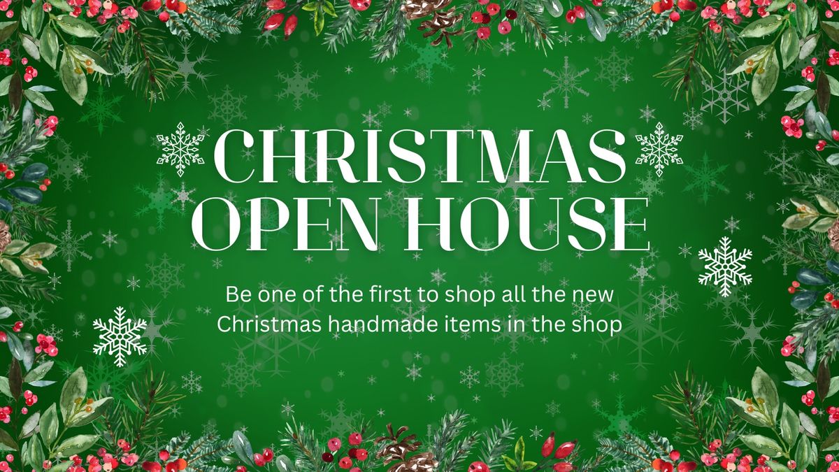 Christmas Open House Shopping Event