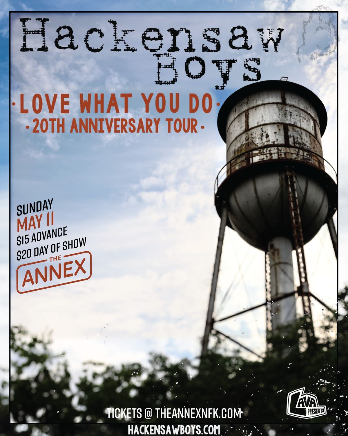 Hackensaw Boys - 20th Anniversary of Love What You Do at The Annex  ***LAVA Presents***