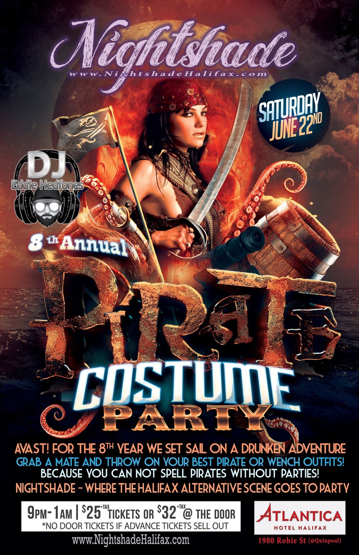 Nightshade - Pirate Costume Party, 8th Annual