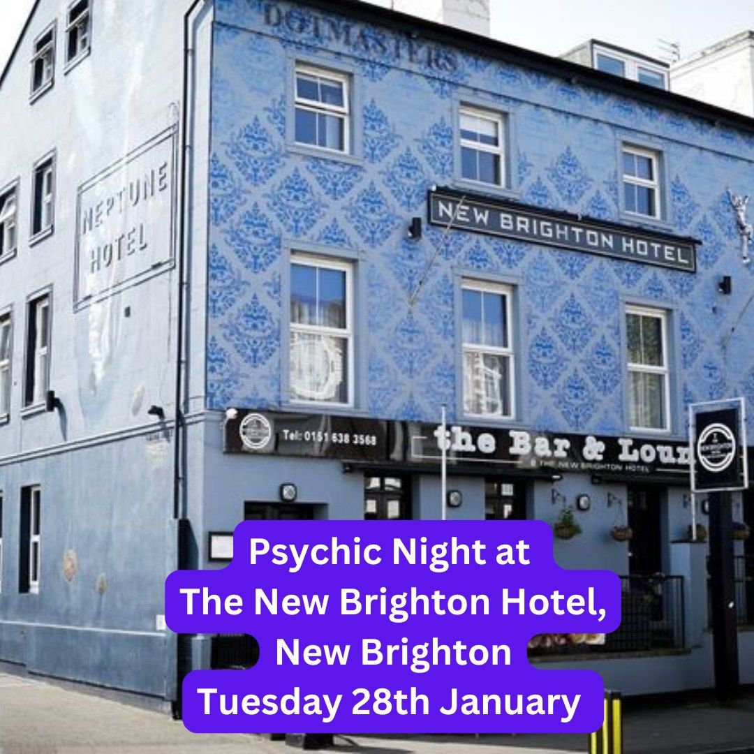 121 Psychic Readings at The New Brighton Hotel