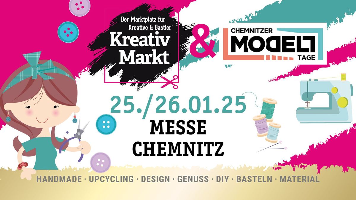 Kreativmarkt & Modelltage \/\/ Messe Chemnitz