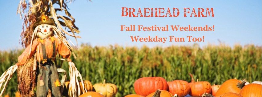 Braehead Farm Fall Festival Weekends!