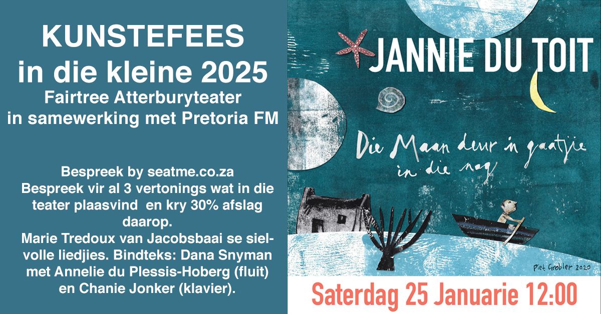 Die maan deur \u2018n gaatjie in die nag \u2013 Jannie du Toit