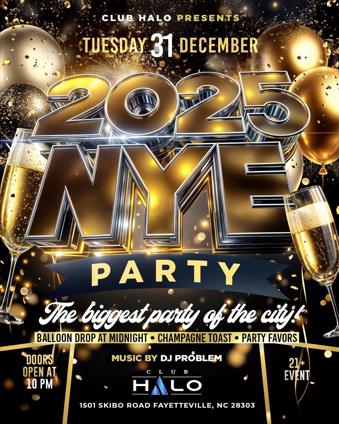 The biggest New Years Party!  at Club Halo