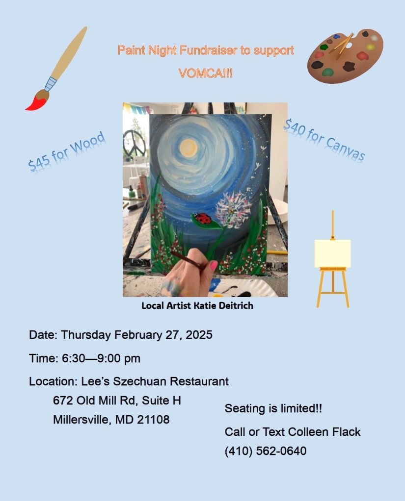 Paint Night Fundraiser!