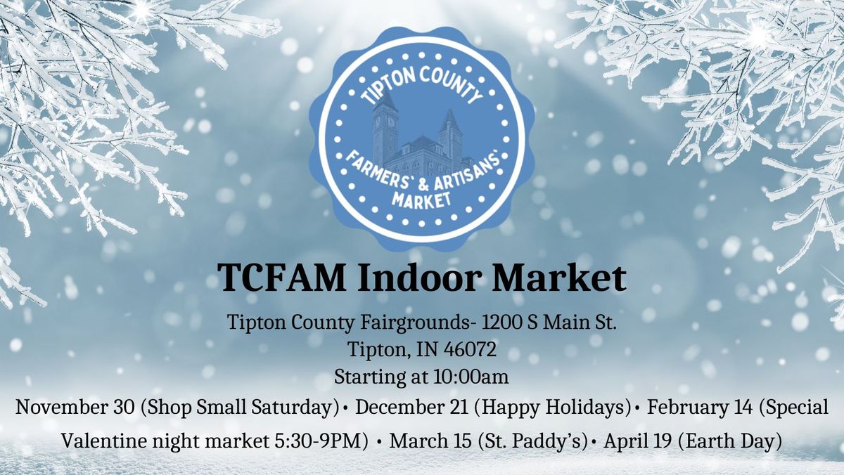 Tipton County Farmers & Artisans Market: Shop Small Saturday 