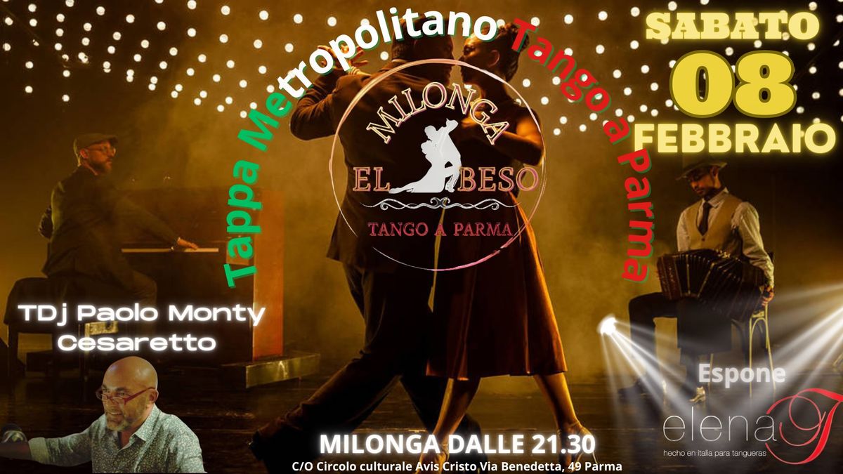 Milonga El Beso Tdj Paolo Monty Cesaretto