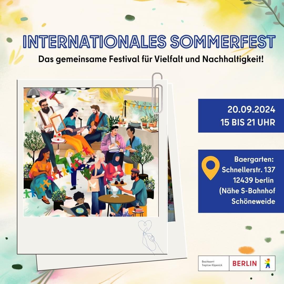 Internationales Sommerfest - Das Festival f\u00fcr Vielfalt und Nachhaltigkeit