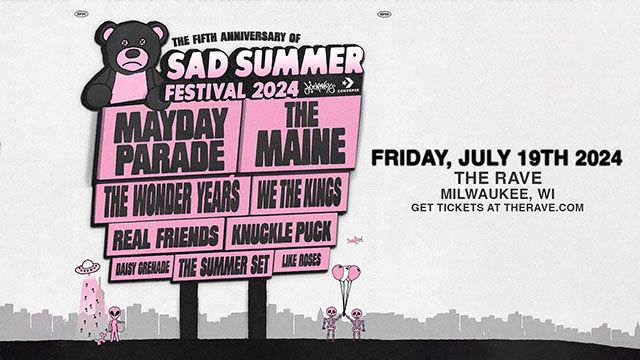 Sad Summer Festival 2024 at The Rave \/ Eagles Club