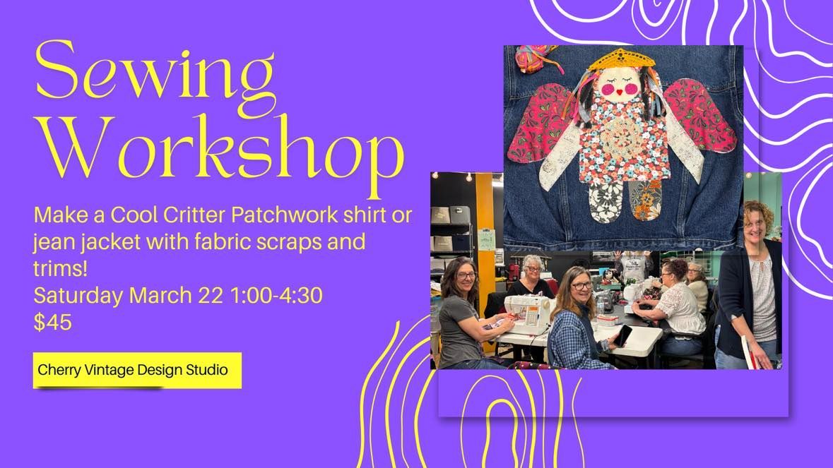 Sewing Workshop-Krazy Kritter Patchwork Shirt