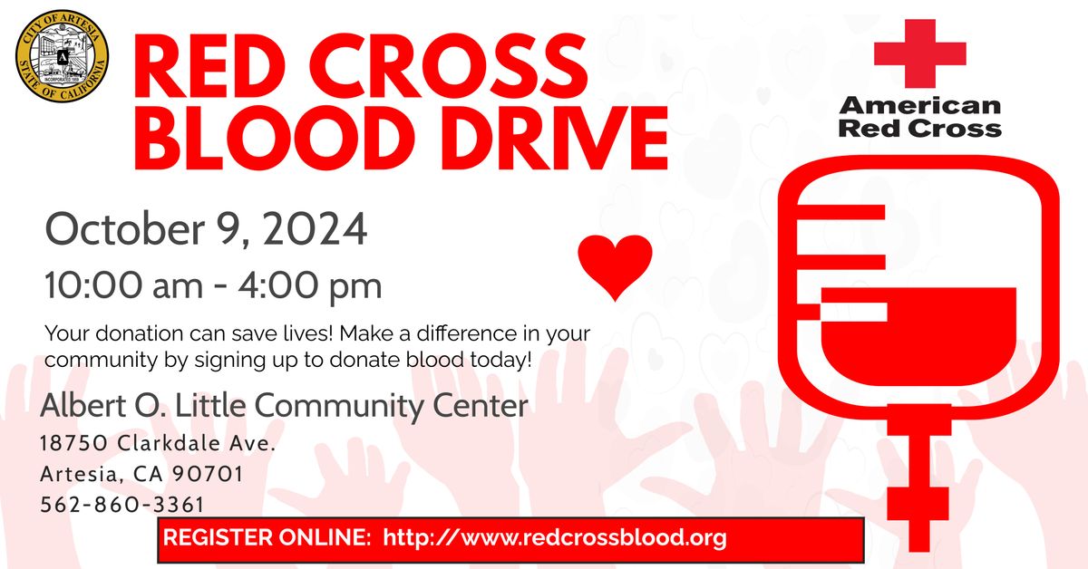 City of Artesia Red Cross Blood Drive