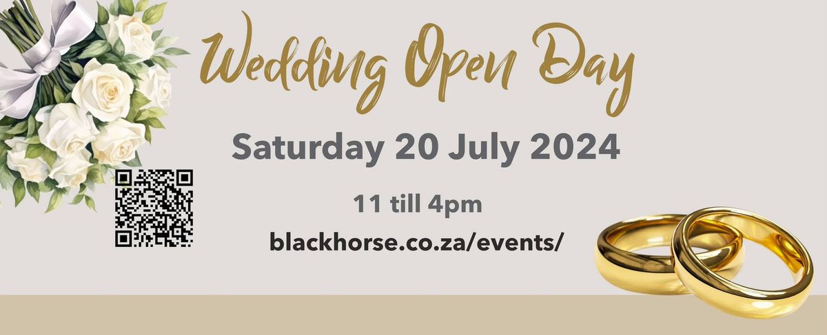Black Horse Brewery & Distillery Wedding Open Day!