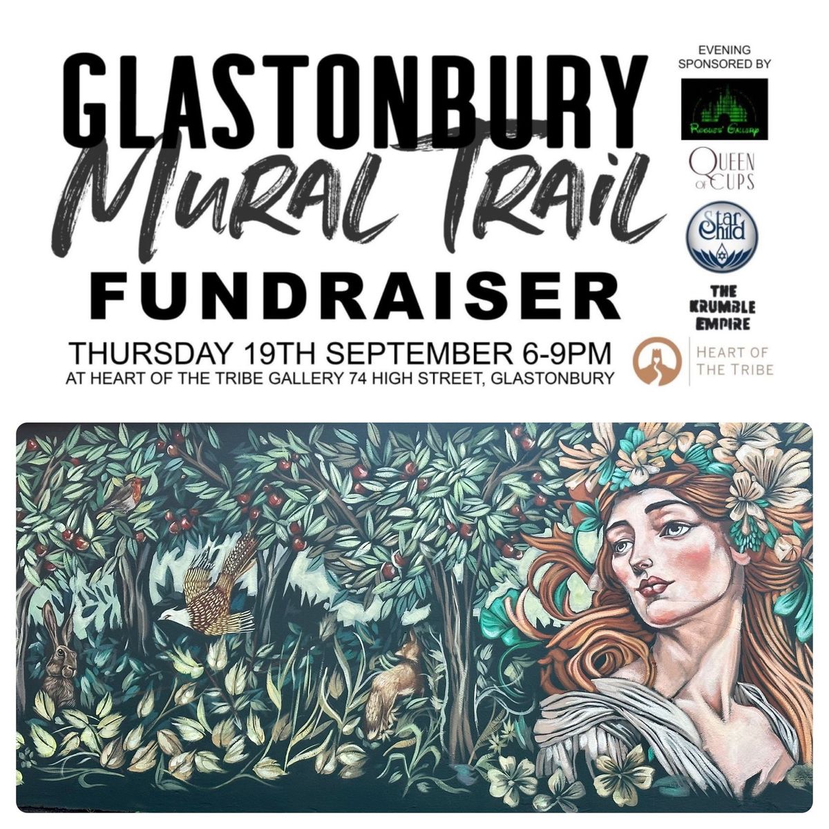 FUNDRAISER for the Glastonbury Mural Trail