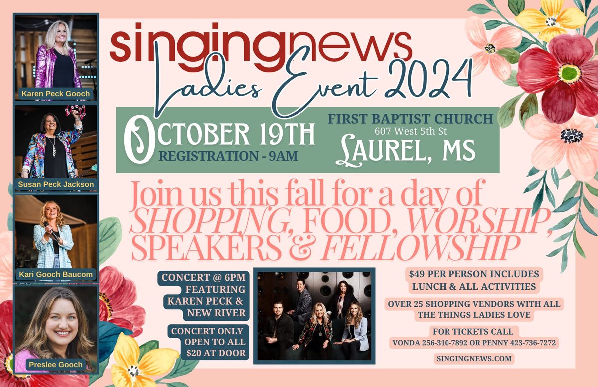 2024 Singing News Ladies Event Featuring Karen Peck & New River