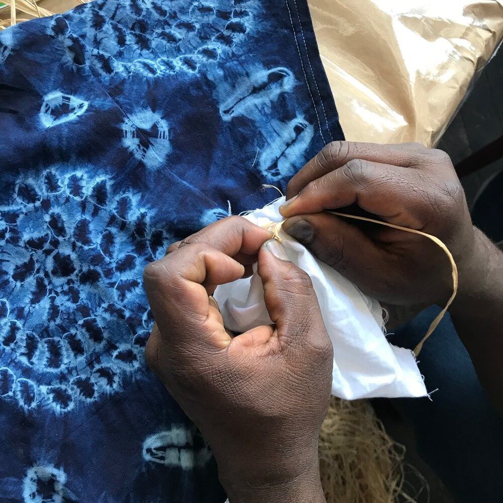 Traditional Yoruba Tie-Dye with Gasali Adeyemo
