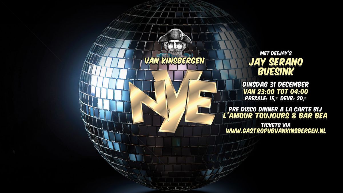 NYE Party @ Van Kinsbergen