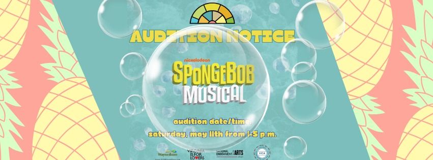 Audition Notice: Nickelodeon\u2019s SPONGEBOB MUSICAL