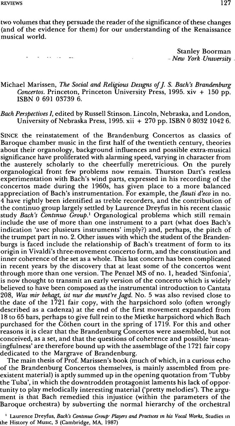 Brandenburg Concertos - Princeton