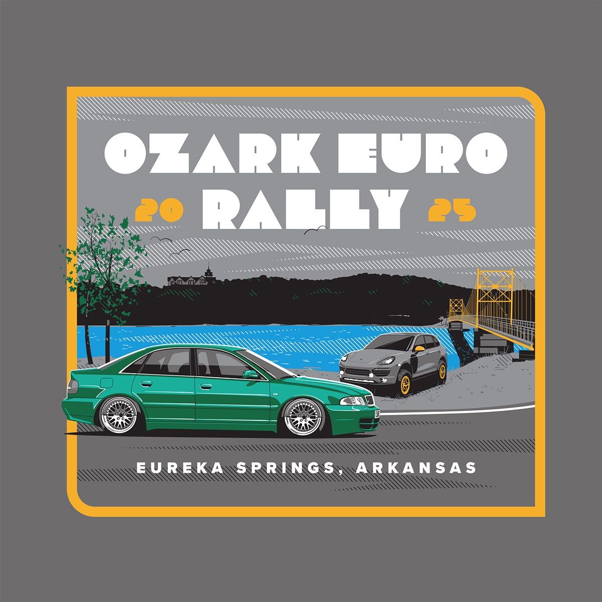 Ozark Euro Rally - German Car Show