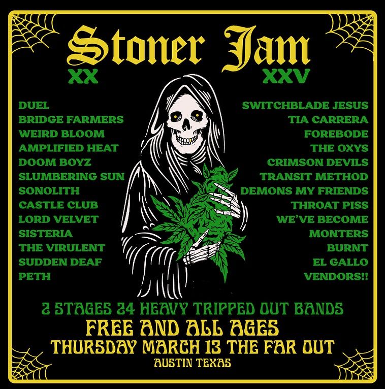 STONER JAM 2025 - FREE HEAVY MUSIC FEST at The Far Out Lounge 