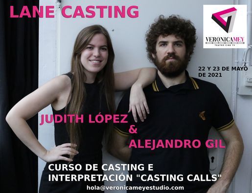 LANE CASTING - CURSO DE CASTING E INTERPRETACI\u00d3N - MAYO 2021